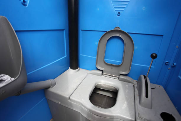 Porta potty delivery and setup in Ackerman, MS